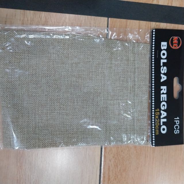 34 paquetes de bolsas de tela