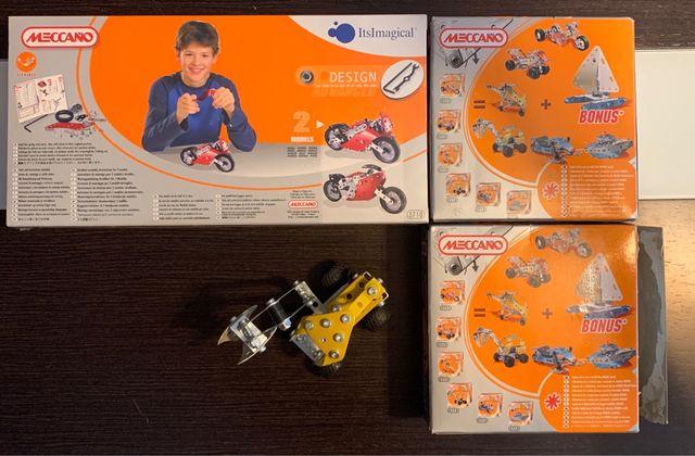 Pack Juguetes Montaje Meccano