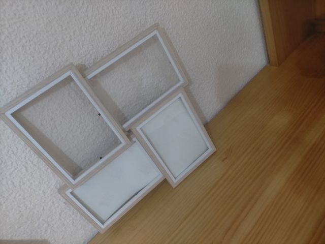 Cuadro de pared para poner 4 fotos