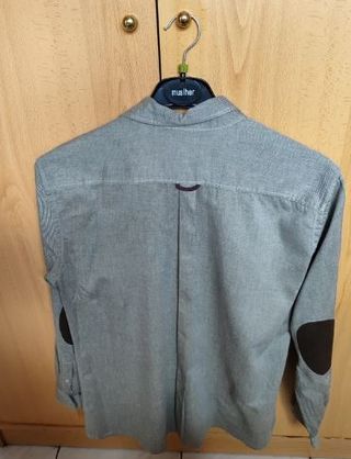Camisa Mango con coderas talla S