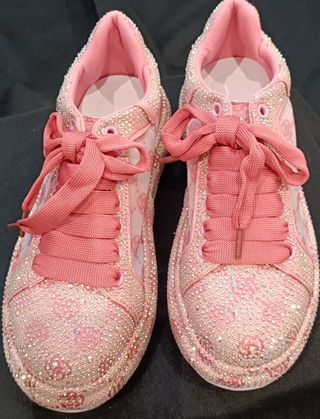 Zapatillas brillantes