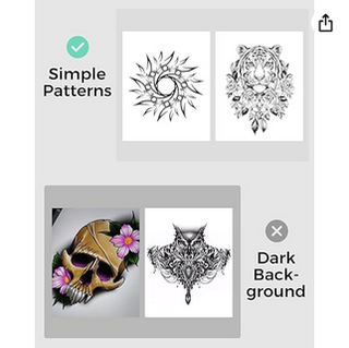 Impresora móvil tatuaje térmica.