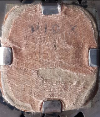 Relicario en plata de San Pío X.