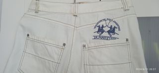 La Martina pantalón vaquero polo