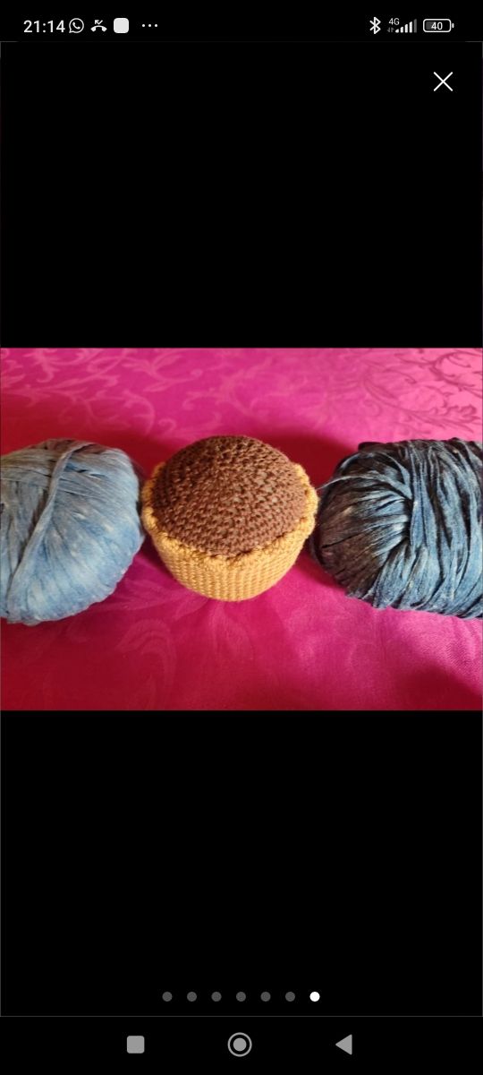 Hilo de ganchillo de algodón 