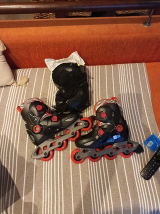 Patines ruedas infantiles talla 32-34