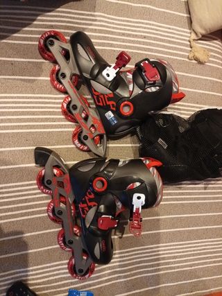 Patines ruedas infantiles talla 32-34