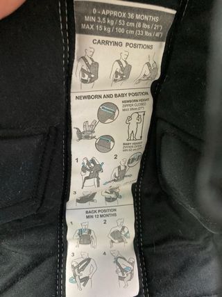 Mochila portabebés BabyBjörn