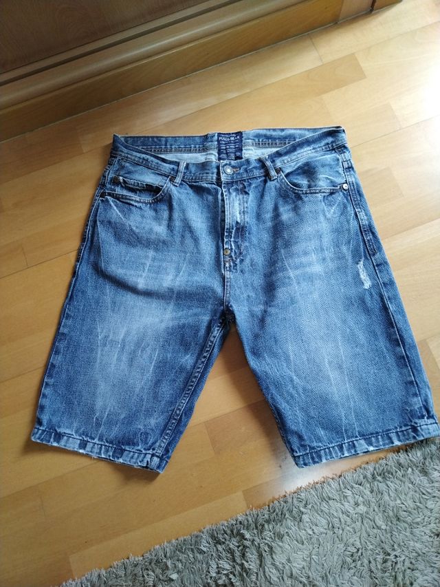 Bermuda denim chico
