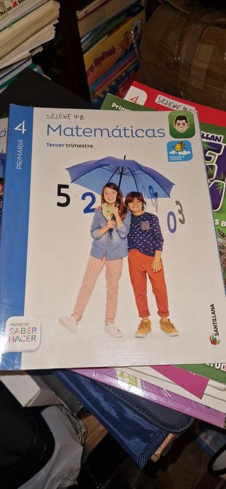 Libros matemáticas 4° primaria