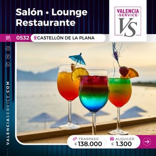 0532 - SALÓN LOUNGE RESTAURANTE EN CASTELLÓN 