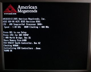 MAINBOARD Asus K8V-MX + CPU AMD 64 3000+ + 1GB RAM