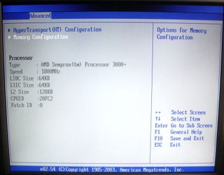 MAINBOARD Asus K8V-MX + CPU AMD 64 3000+ + 1GB RAM