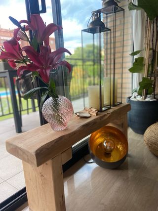 Banco zapatero pie de cama