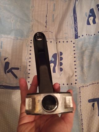 Pedal y biela bicicleta NUEVOS.