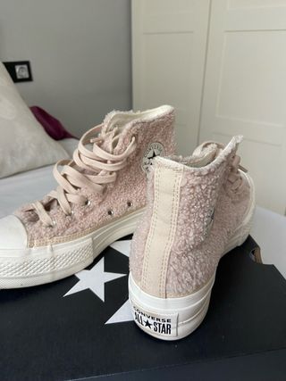 Converse de plataforma 