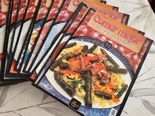 51 Revistas x 3€   Recetas de cocina.