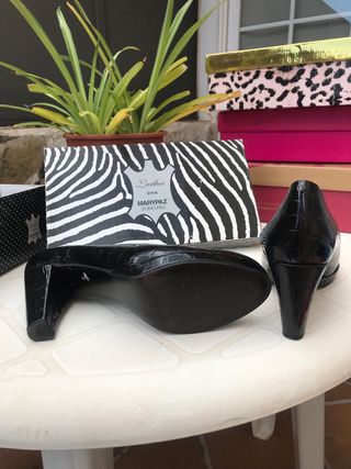 Zapato negro piel hecho en España
