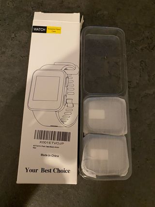 Protector apple watch 44 nuevos a estrenar, 2 unid