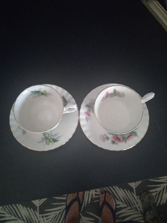 Tazze in porcellana Royal Albert da collezione