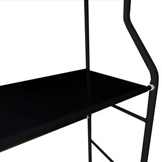 Estantería Lavadora 2 Alturas Negro NUEVO