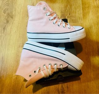Converse plataforma rosas 36,5-35-39,5 nuevas
