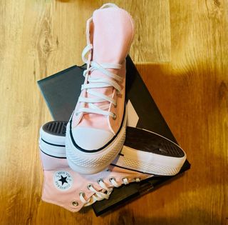 Converse plataforma rosas 36,5-35-39,5 nuevas
