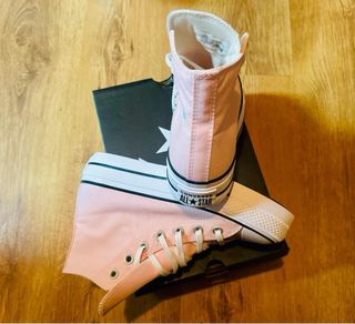 Converse plataforma rosas 36,5-35-39,5 nuevas