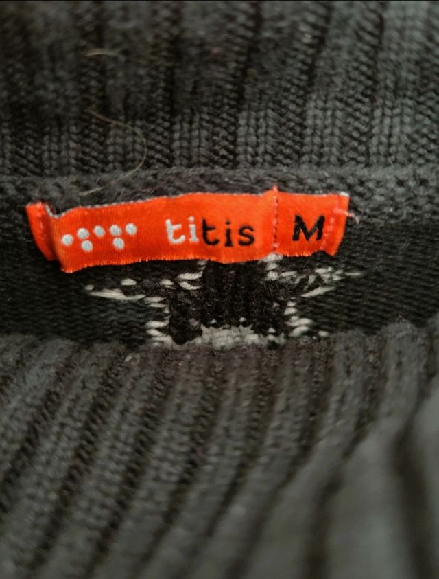 Vestido de Punto Titis  M Azu marin