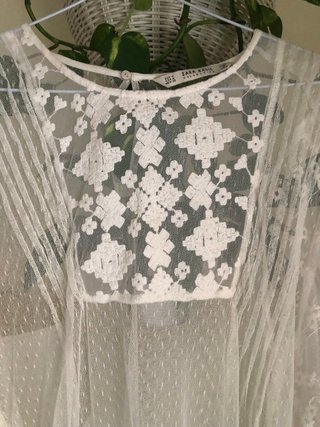 Preciosa túnica ibicenca / boho Zara M