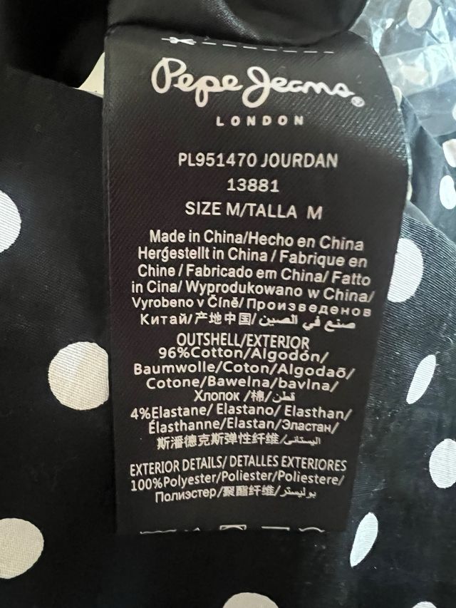abito pois pepe jeans taglia M nuovo