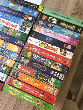 Lote Películas VHS Clásicos Disney