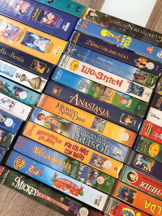 Lote Películas VHS Clásicos Disney