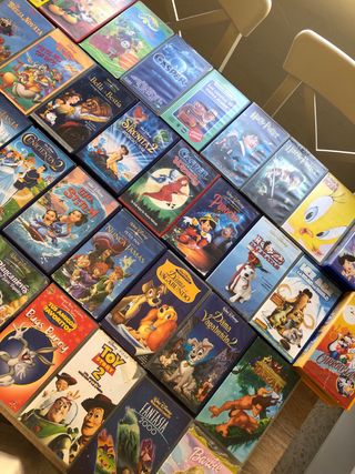 Lote Películas VHS Clásicos Disney