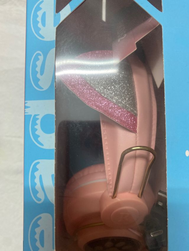 Cascos wireless Unicornio con Led Rosa  NUEVO