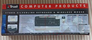 Teclado ordenador con ratón inalámbrico