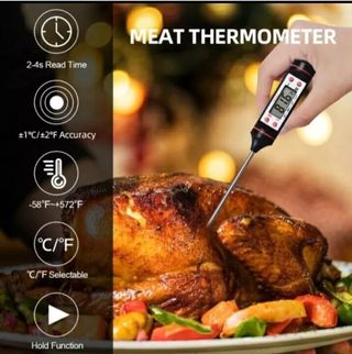 Termometro da Cucina Digitale Sonda Caldo Freddo
