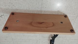 Jamonero hierro y madera