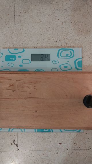 Jamonero hierro y madera