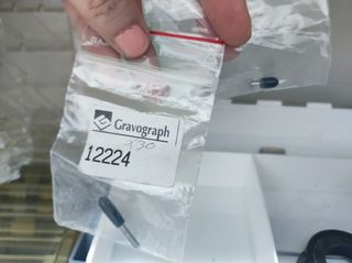 Pantografo y grabadora anillos