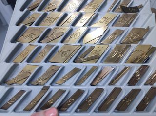 Pantografo y grabadora anillos