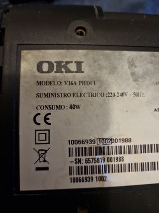 Tv oki v16A 16" pulgadas