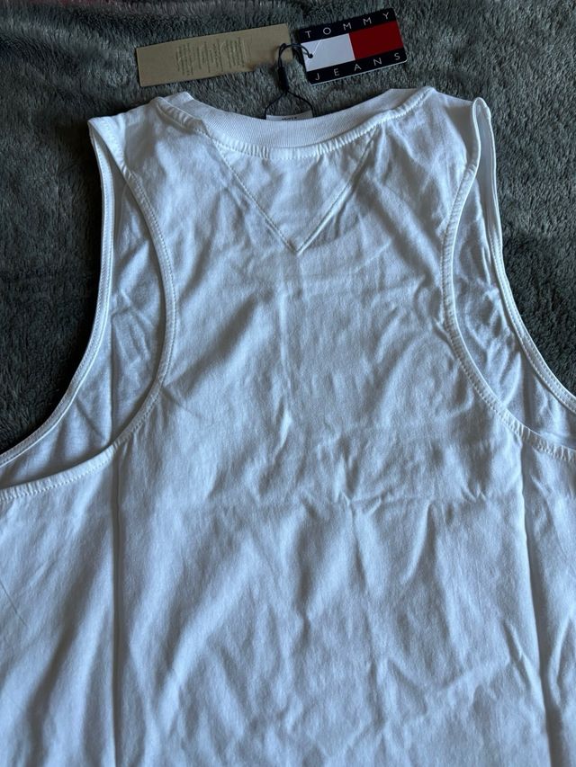 Camiseta verano Tommy Jeans XL blanca