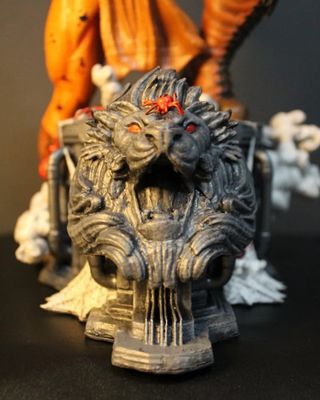 Figura Kraven cazador resina 3d profesional