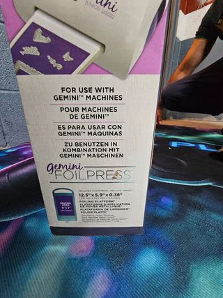 Gemini foilpress, máquina de laminación