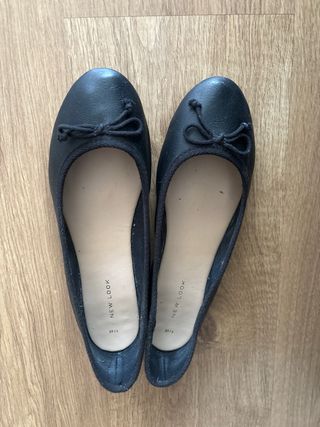 Bailarinas negras talla 40. New look