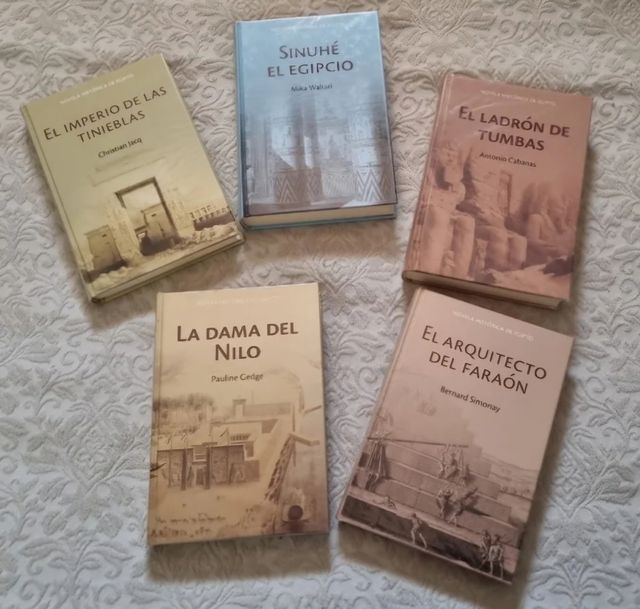 Colección libros Egipto