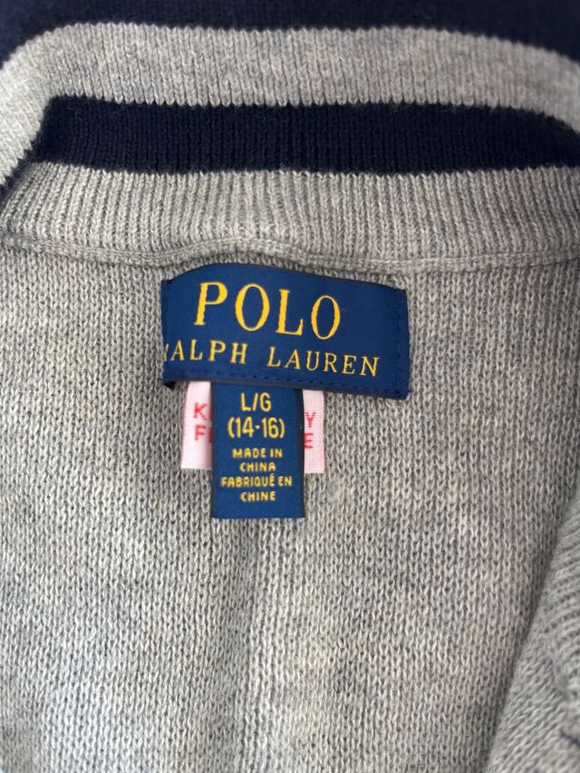 Jersey Niño Polo Ralph Lauren 14-16 ańos