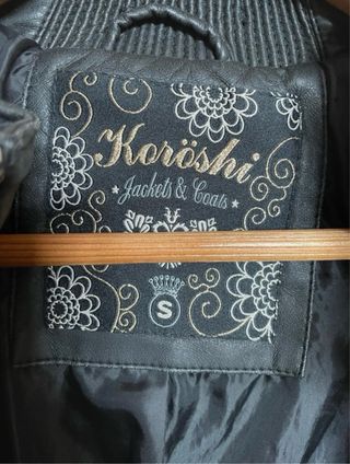 Cazadora de cuero Koröski