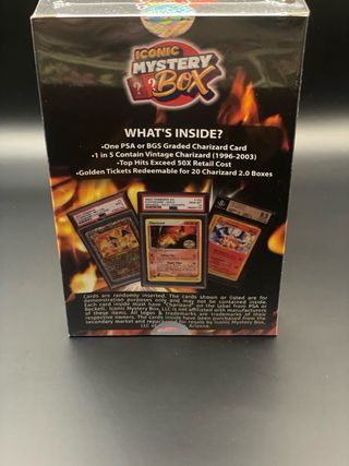 Iconic charizard mystery box 2.0